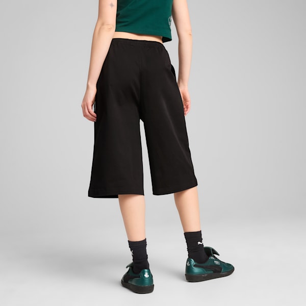 PUMA x HARRY POTTER Women's Relaxed Fit 14" Jorts, PUMA Black, extralarge-IND